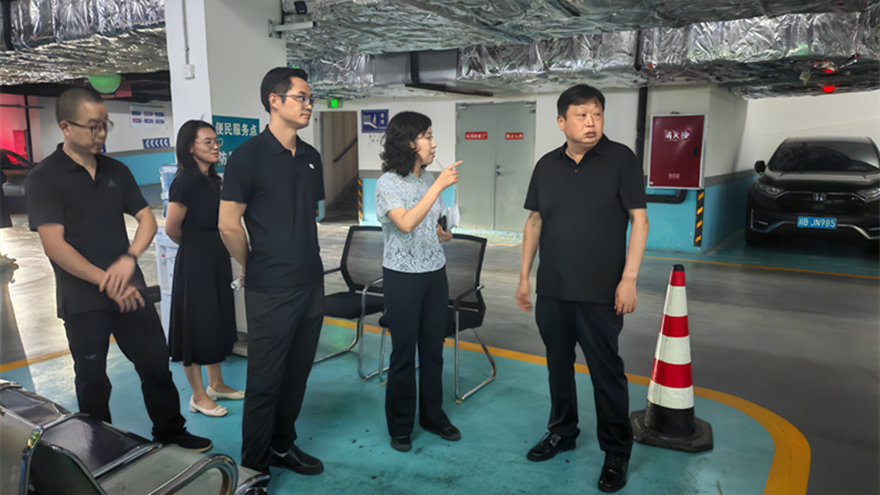 綿投集團黨委書記、董事長李桂炳調(diào)研城市停車項目